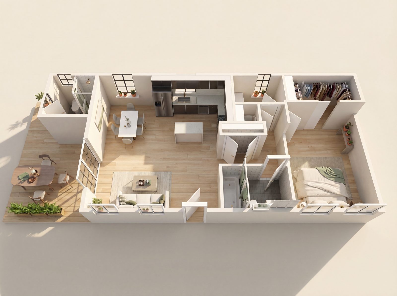 1 Bedroom – 6