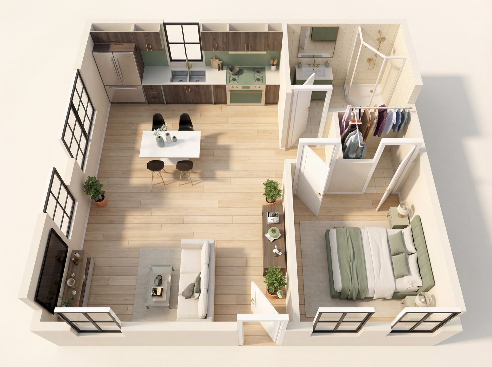 1 Bedroom