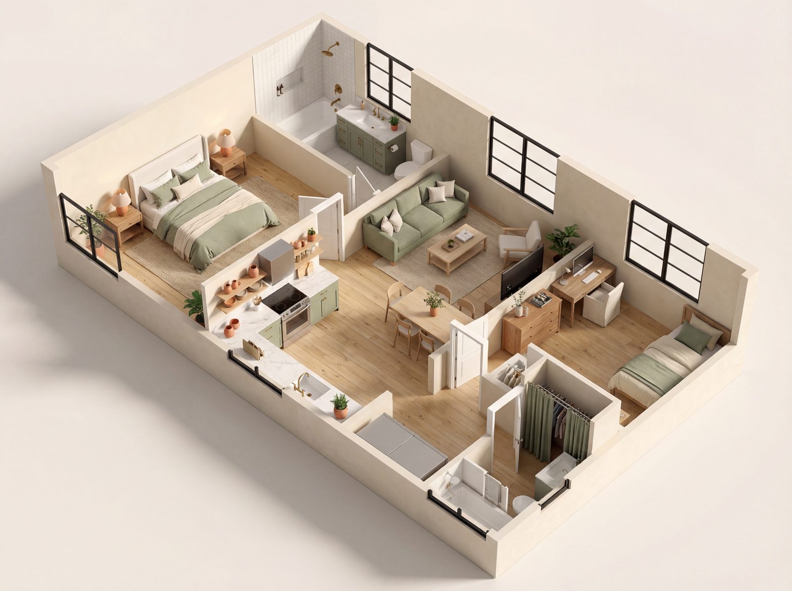 2 Bedroom