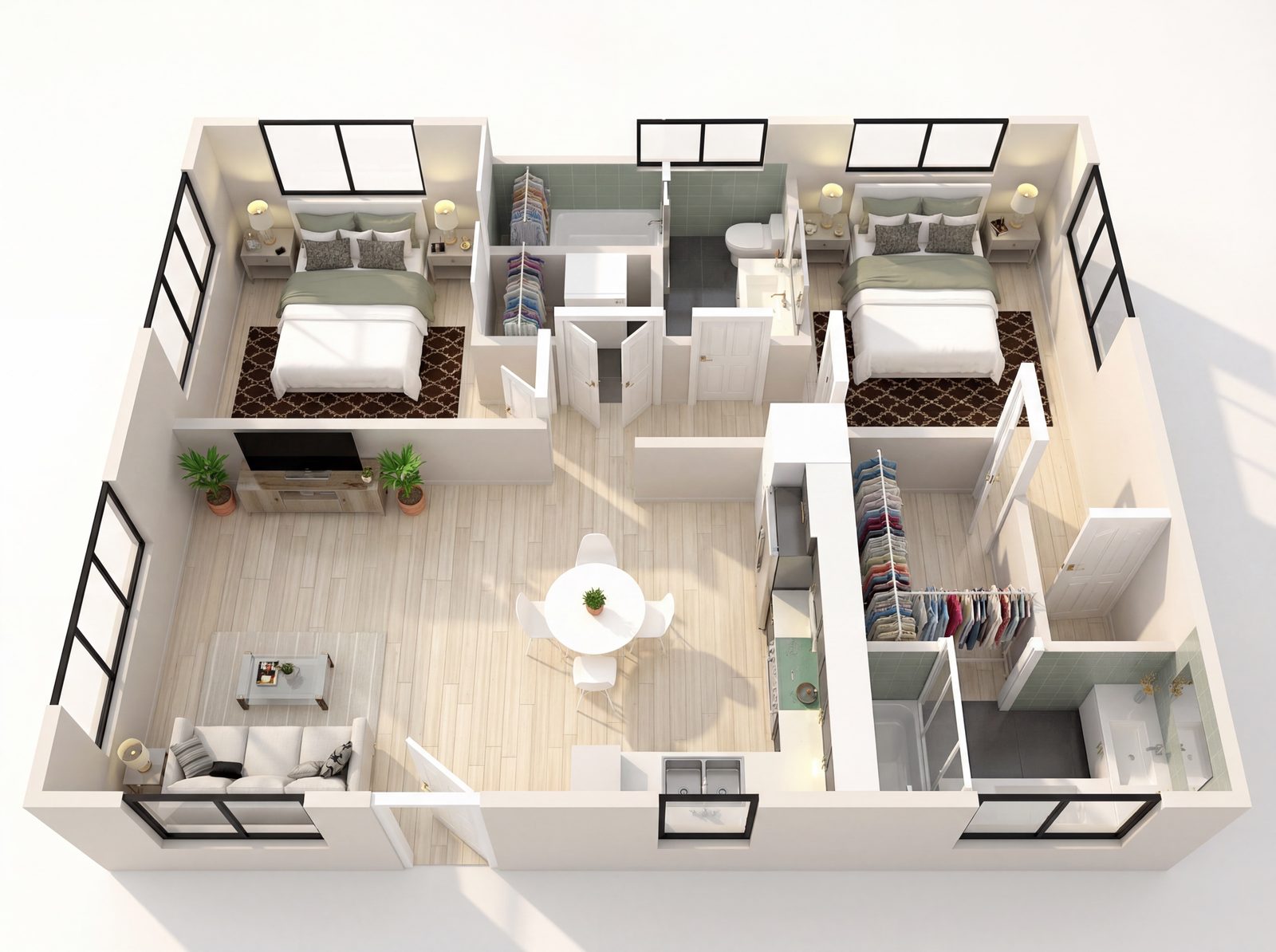 2 Bedroom