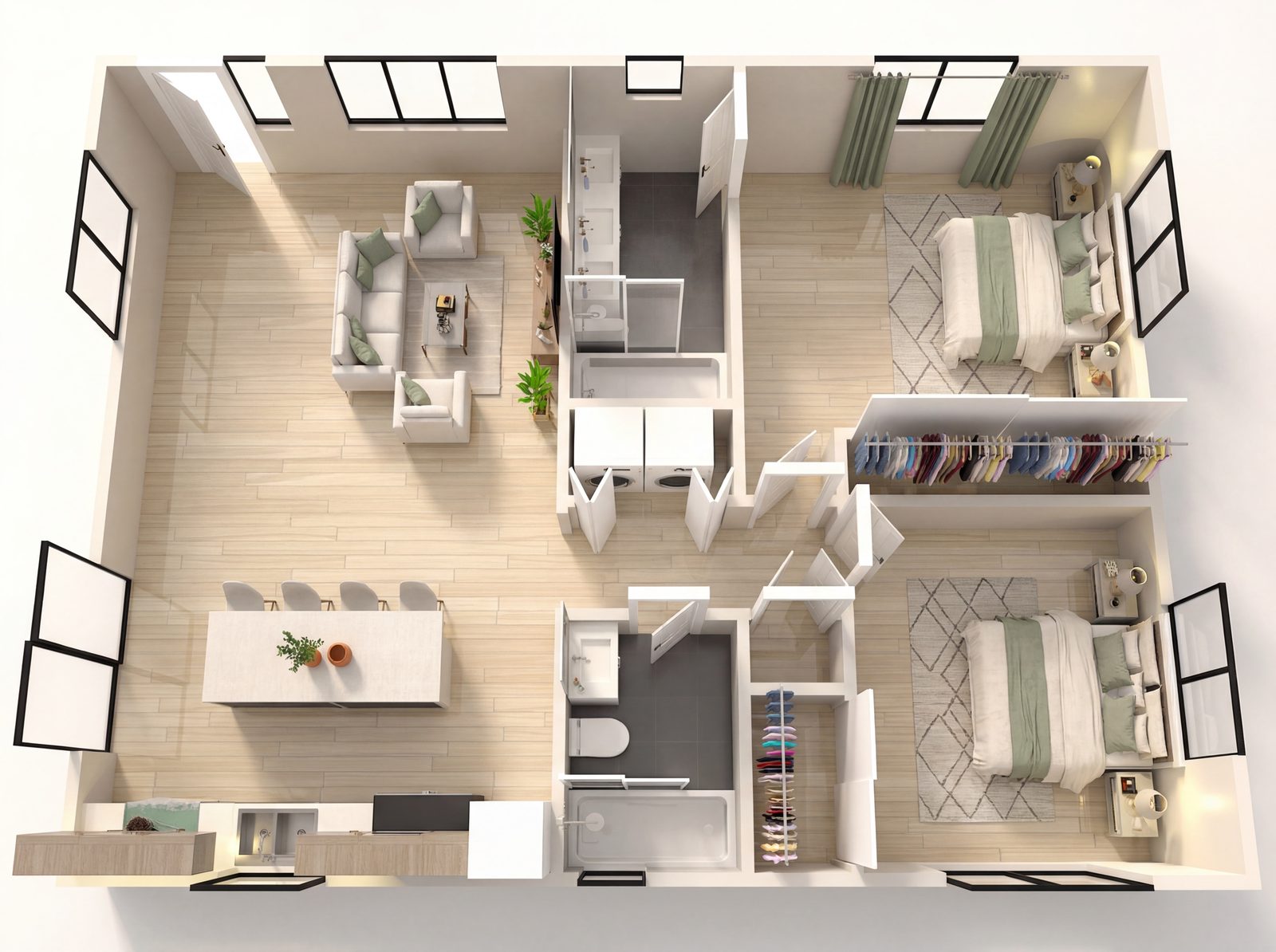 2 Bedroom