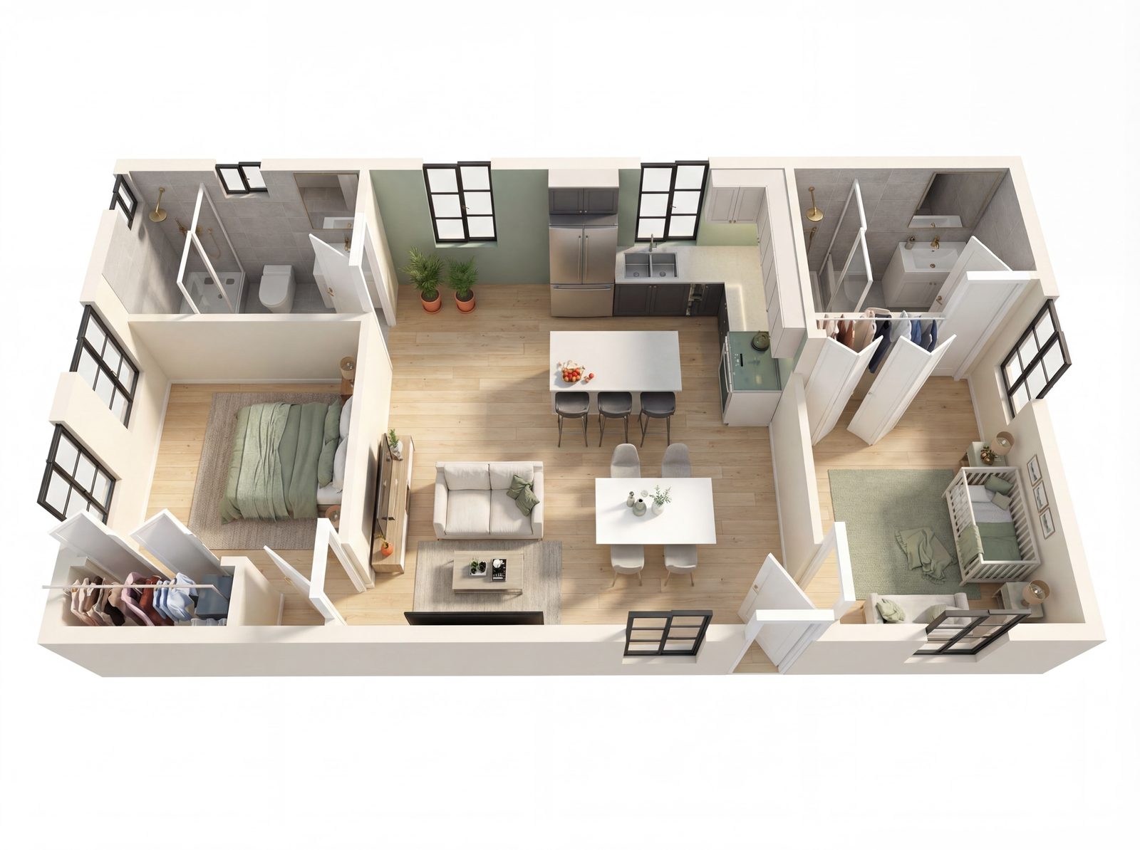 2 Bedroom