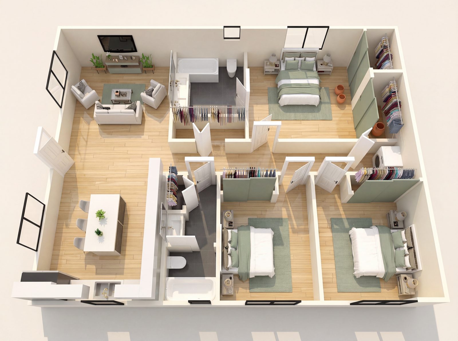 3 Bedroom