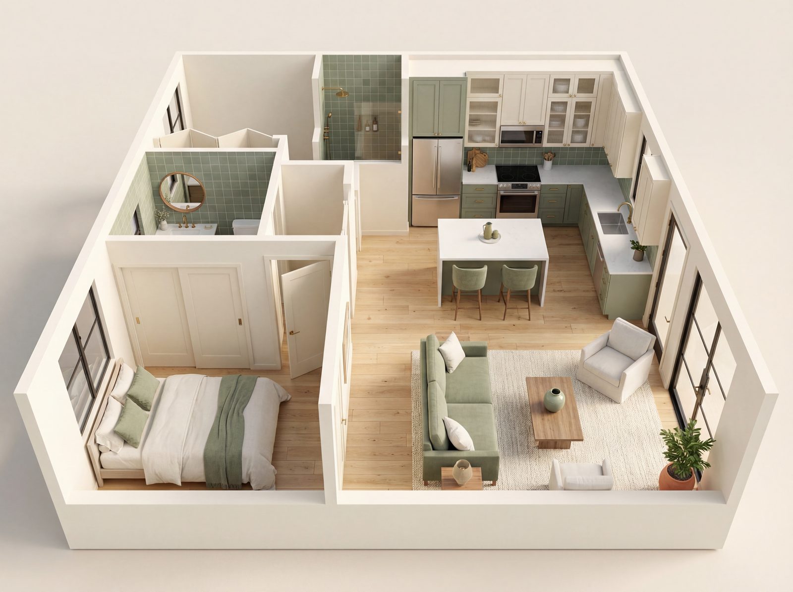 Spacious 2 Bedroom