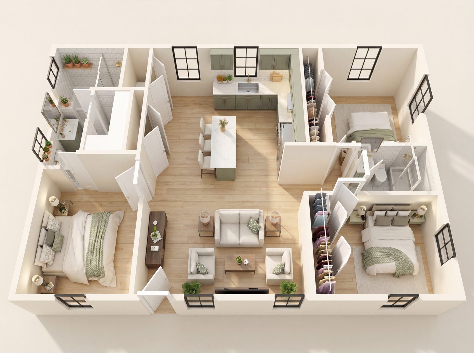 Wide Open 3 Bedroom