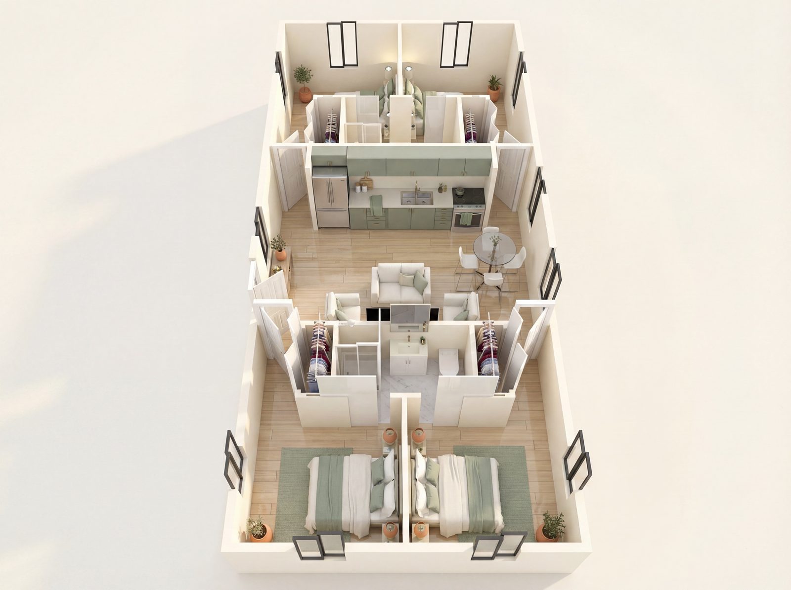 Wide Open 4 Bedrooms